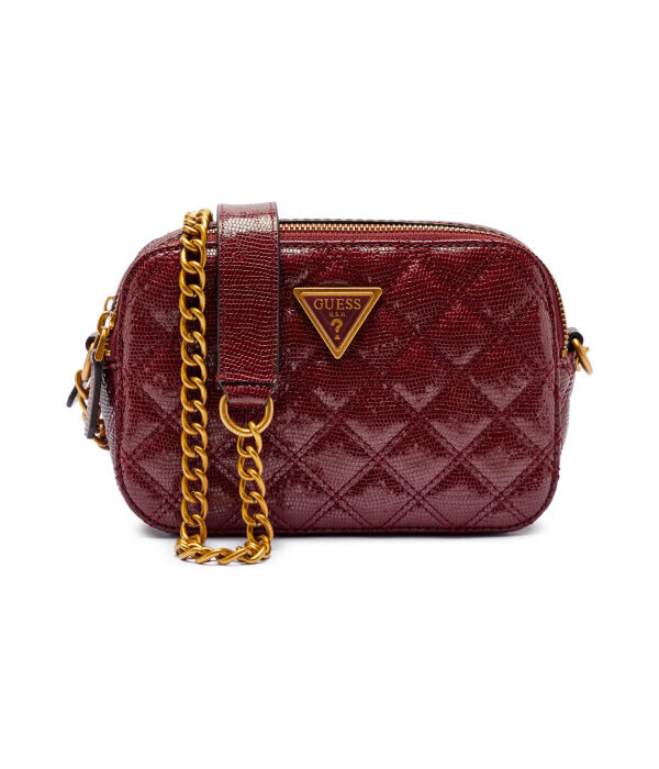 

Сумка-мессенджер Guess Giully, бургундия, Красный, Сумка-мессенджер Guess Giully, бургундия