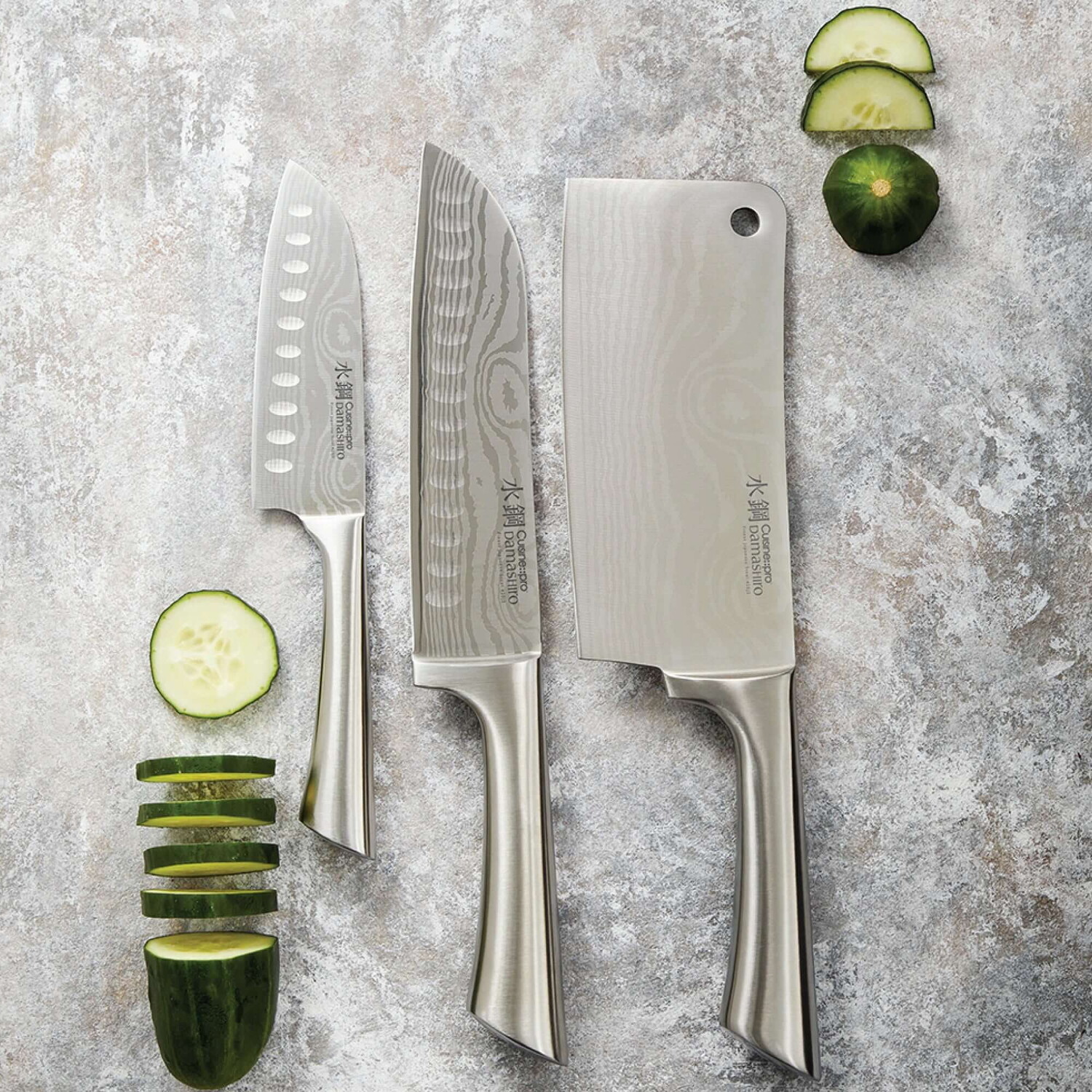 

Набор ножей Cuisine Pro Damashiro Ultimate, 3 штуки