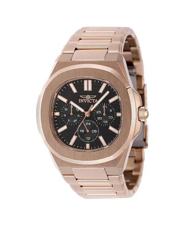 

Мужские кварцевые часы-хронограф Speedway 48524 с коричневым циферблатом Invicta, brown