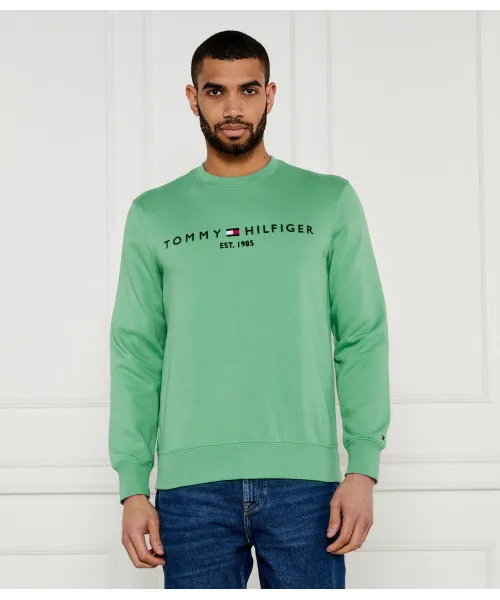 

Толстовка Regular fit Tommy Hilfiger, зеленый