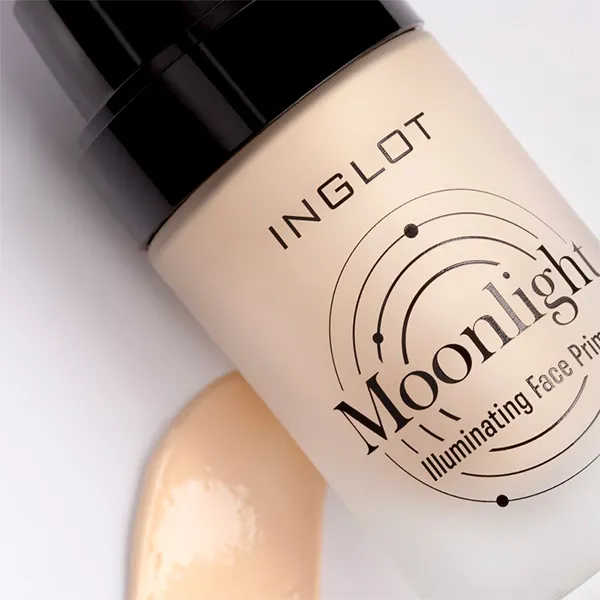 Осветляющий праймер для лица Moonlight Illuminating Face Primer Full Moon Inglot, цвет full moon — фото 3