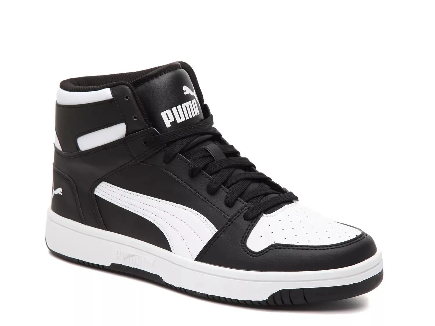 

Кроссовки Puma Rebound LayUp SL High-Top — мужские, черные/белые
