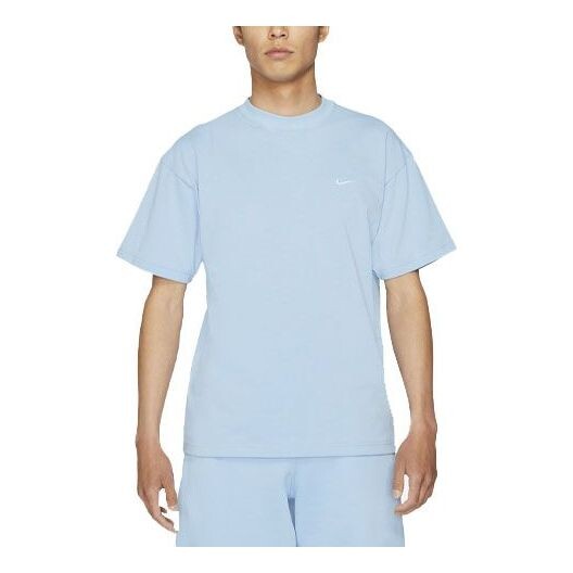 

Футболка Nike Lab Solo Swoosh Basic Sports Short Sleeve Blue, синий