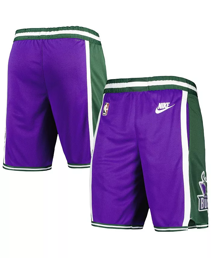 

Мужские шорты Milwaukee Bucks 2022/23 Classic Edition Swingman Performance, фиолетовые Nike