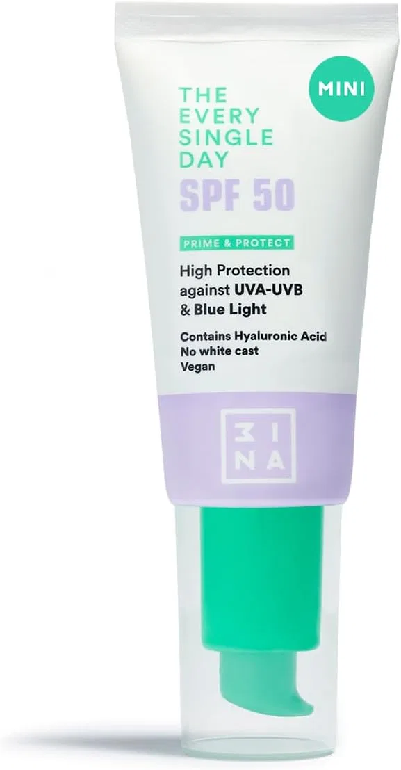 Солнцезащитный крем для лица The Every Single Day SPF50 (мини) от 3INA Makeup 3Ina