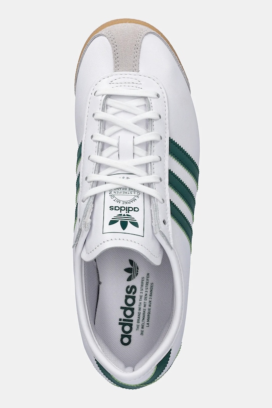Кожаные кроссовки Italia 70S Adidas Originals, белый — фото 4