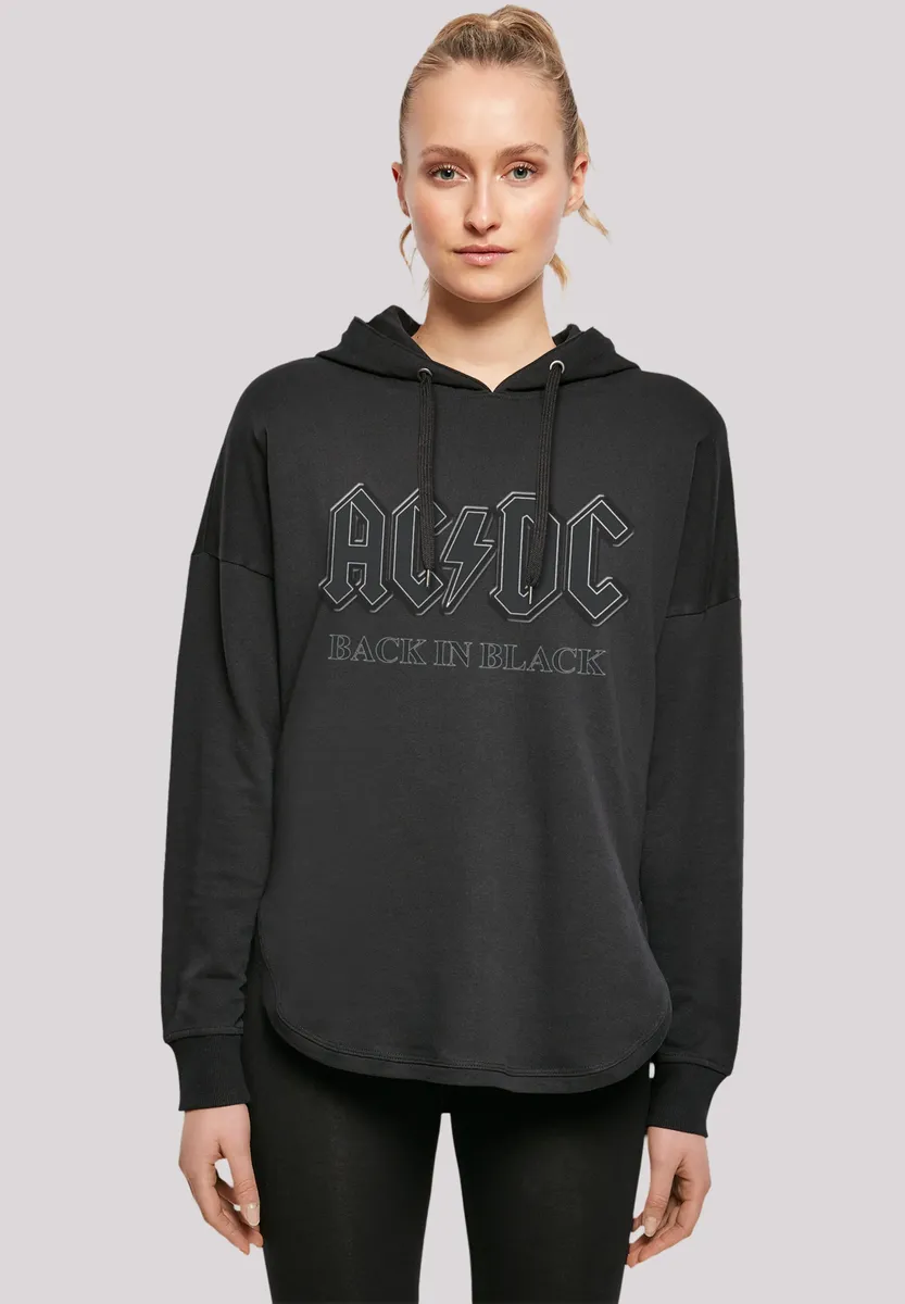 

Толстовка F4NT4STIC "ACDC Hoodie Back in Black", принт, черный