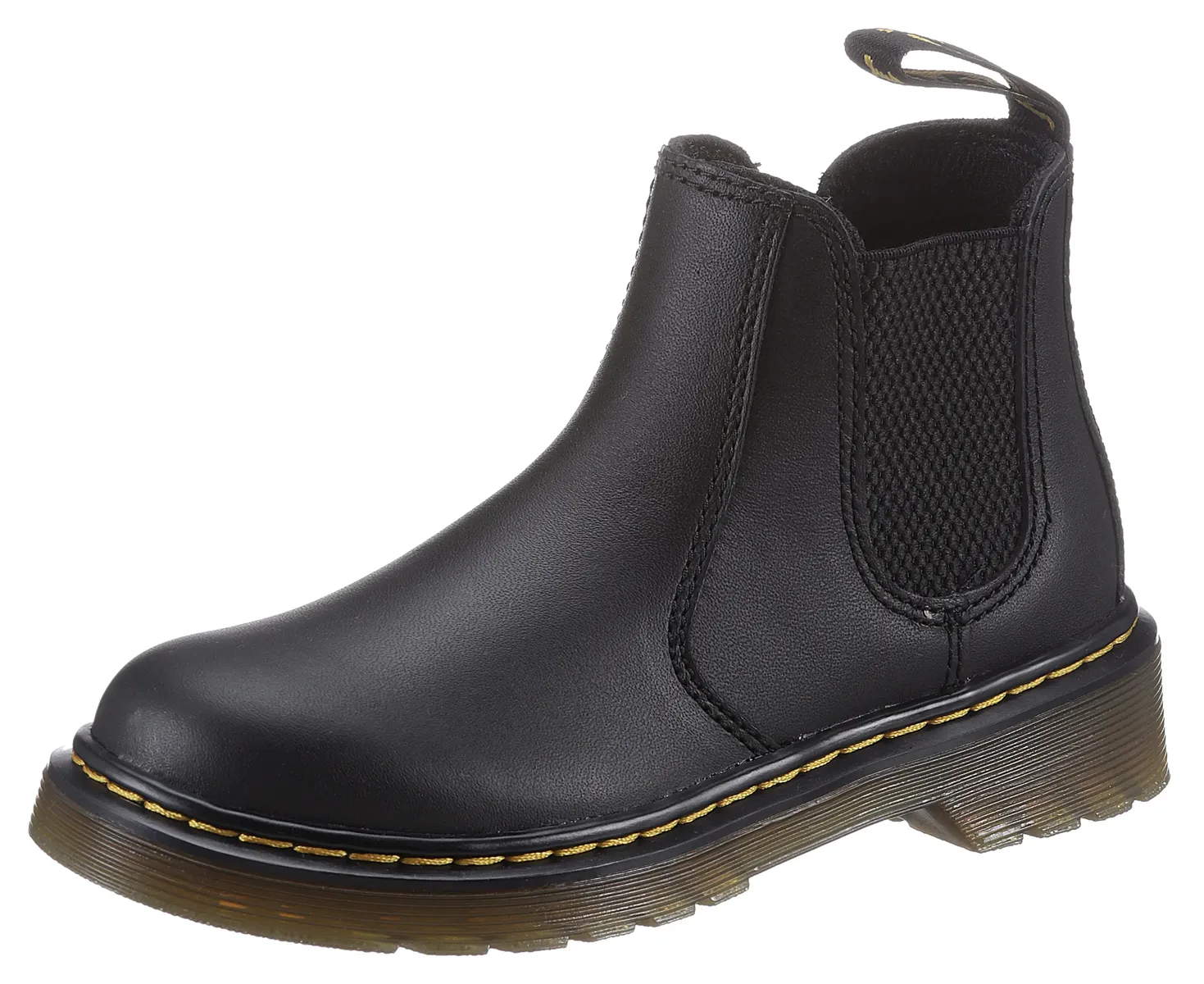 

DR. MARTENS Ботинки "челси" 2976 J ", детские ботинки, повседневная обувь на молнии, эластичная вставка, черный