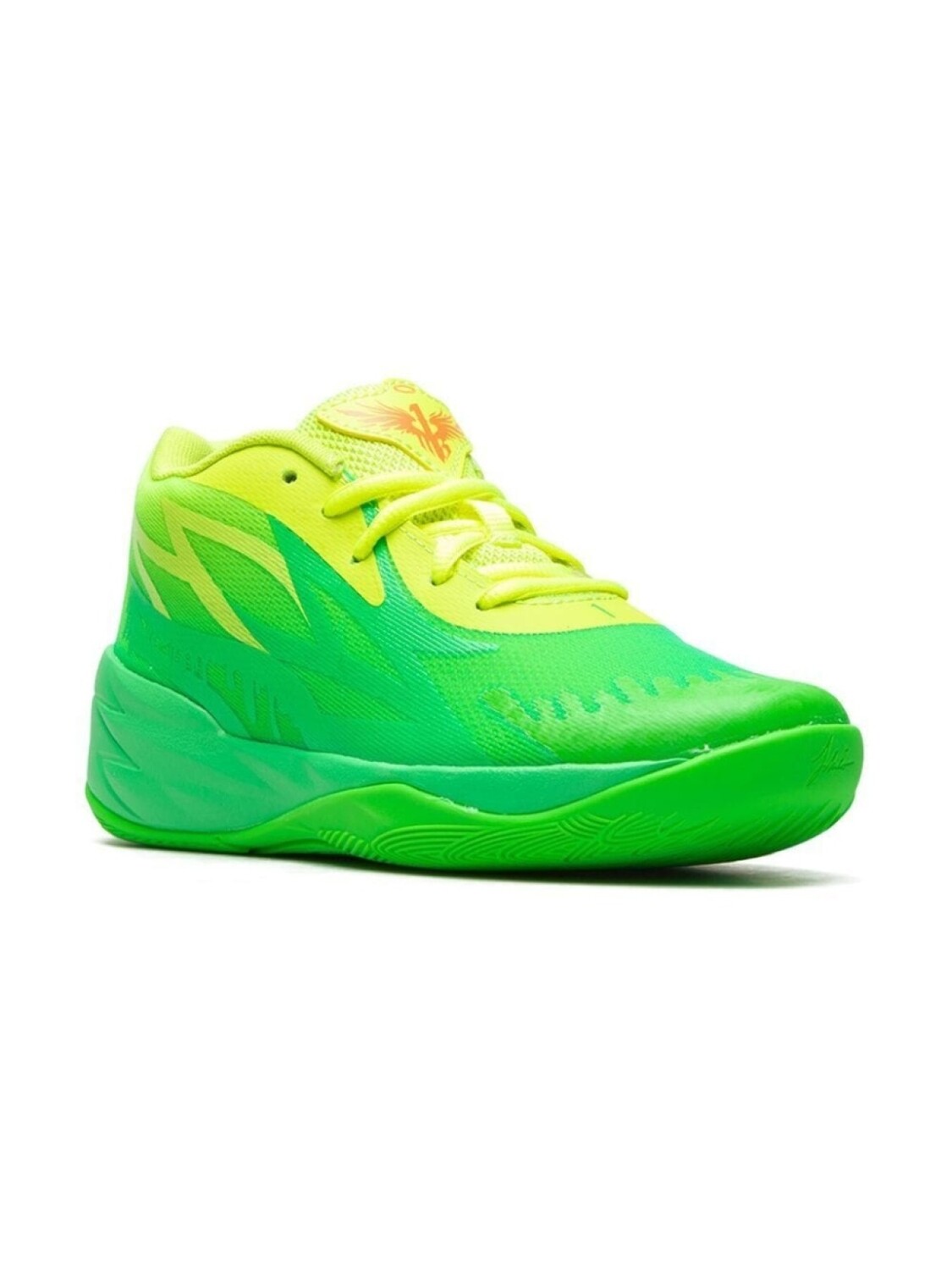 

Puma Kids кроссовки Slime MB.02 из коллаборации с Nickelodeon, зеленый