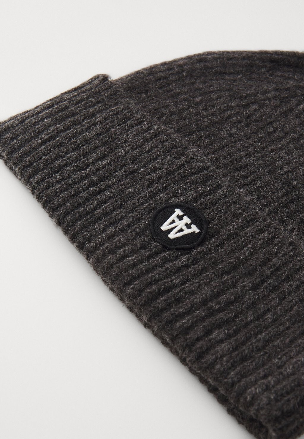 

Шапка BEANIE UNISEX Double A by Wood Wood, темно-серый