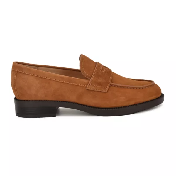 Женские повседневные мокасины Berg с миндалевидным носком Nine West, цвет medium natural suede — фото 2