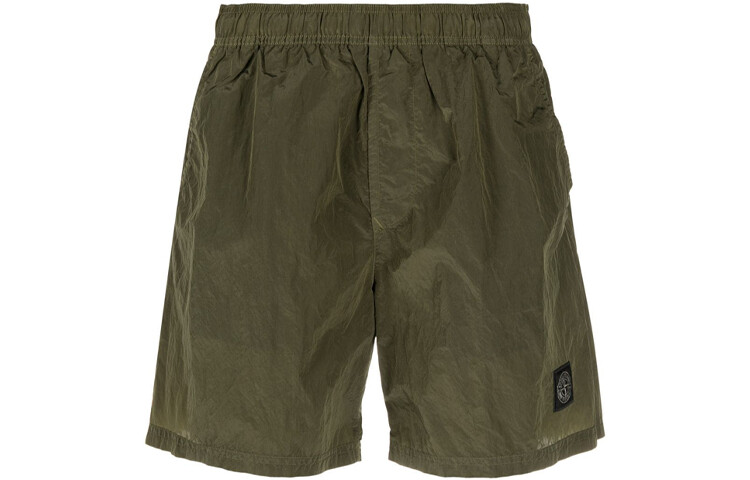

Повседневные шорты мужские зеленые Stone Island, зеленый