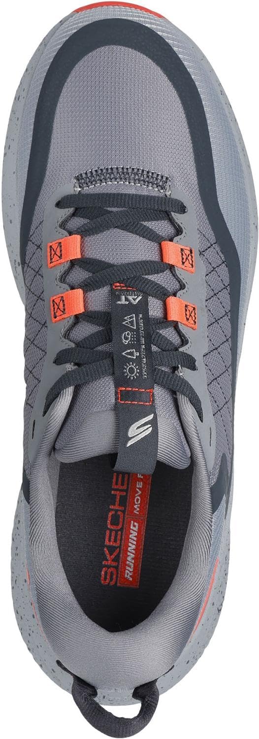 Мужские кроссовки Skechers Go Run Supersonic Max для всех типов поверхностей, Charcoal — фото 2