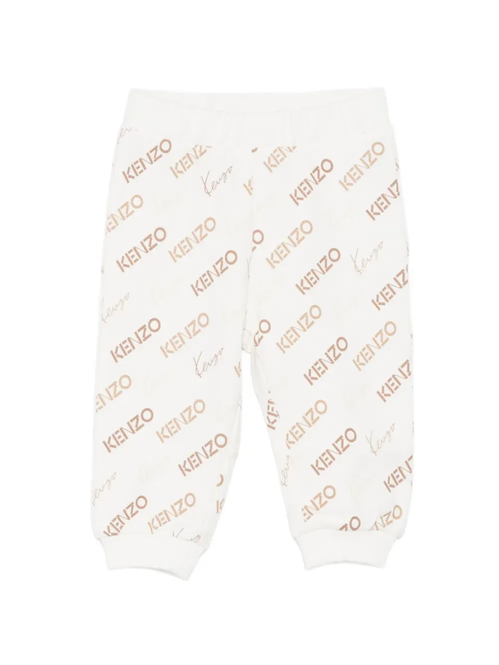 Спортивный костюм с капюшоном и узором (комплект из двух штук) Kenzo Kids, нейтральный — фото 3