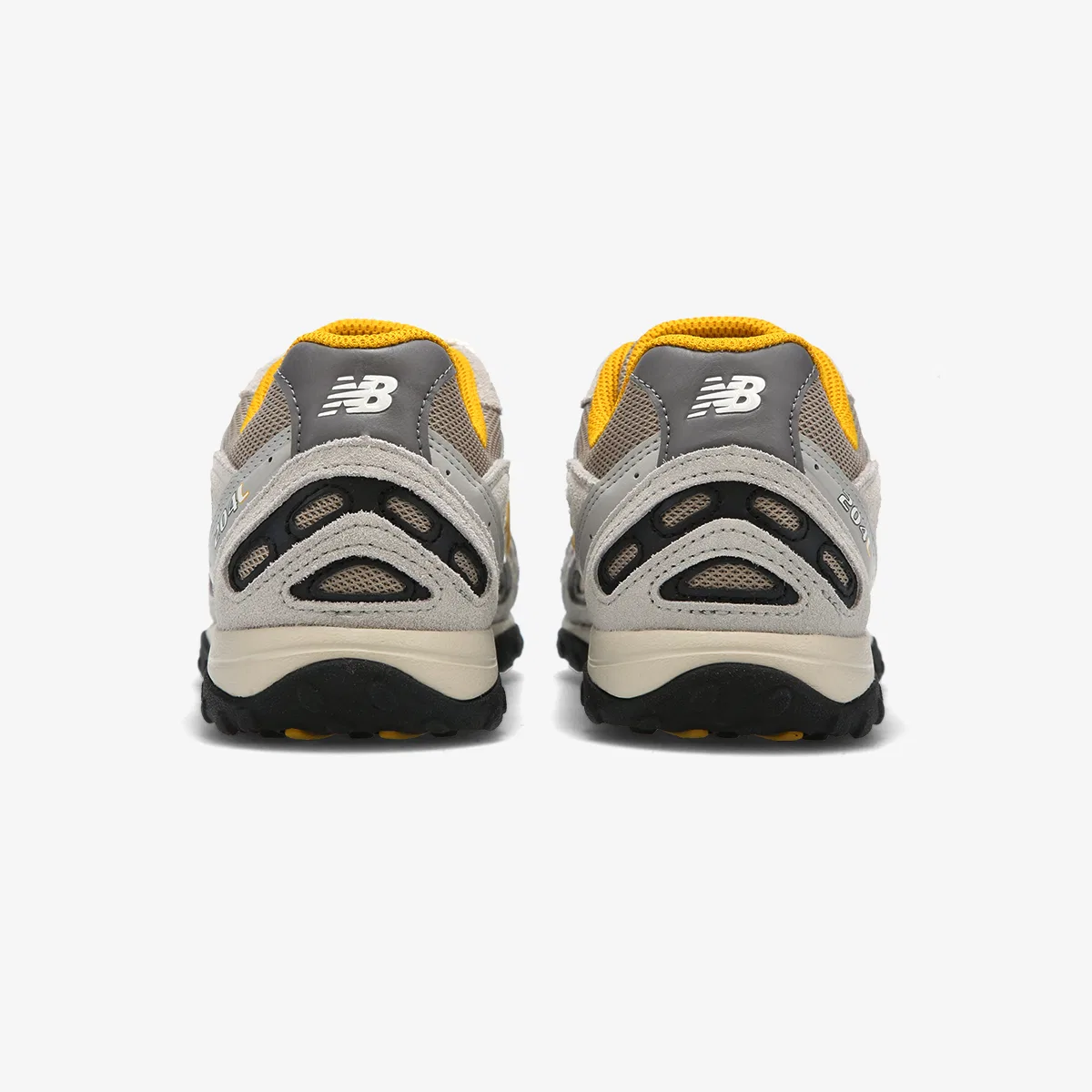 Мужские низкие кроссовки New Balance серые — фото 4