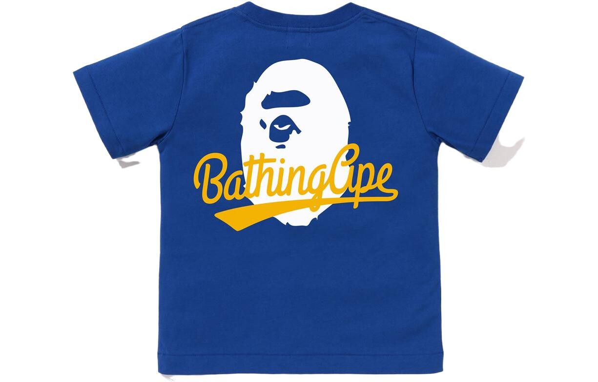 

Детская футболка A Bathing Ape, оранжевый
