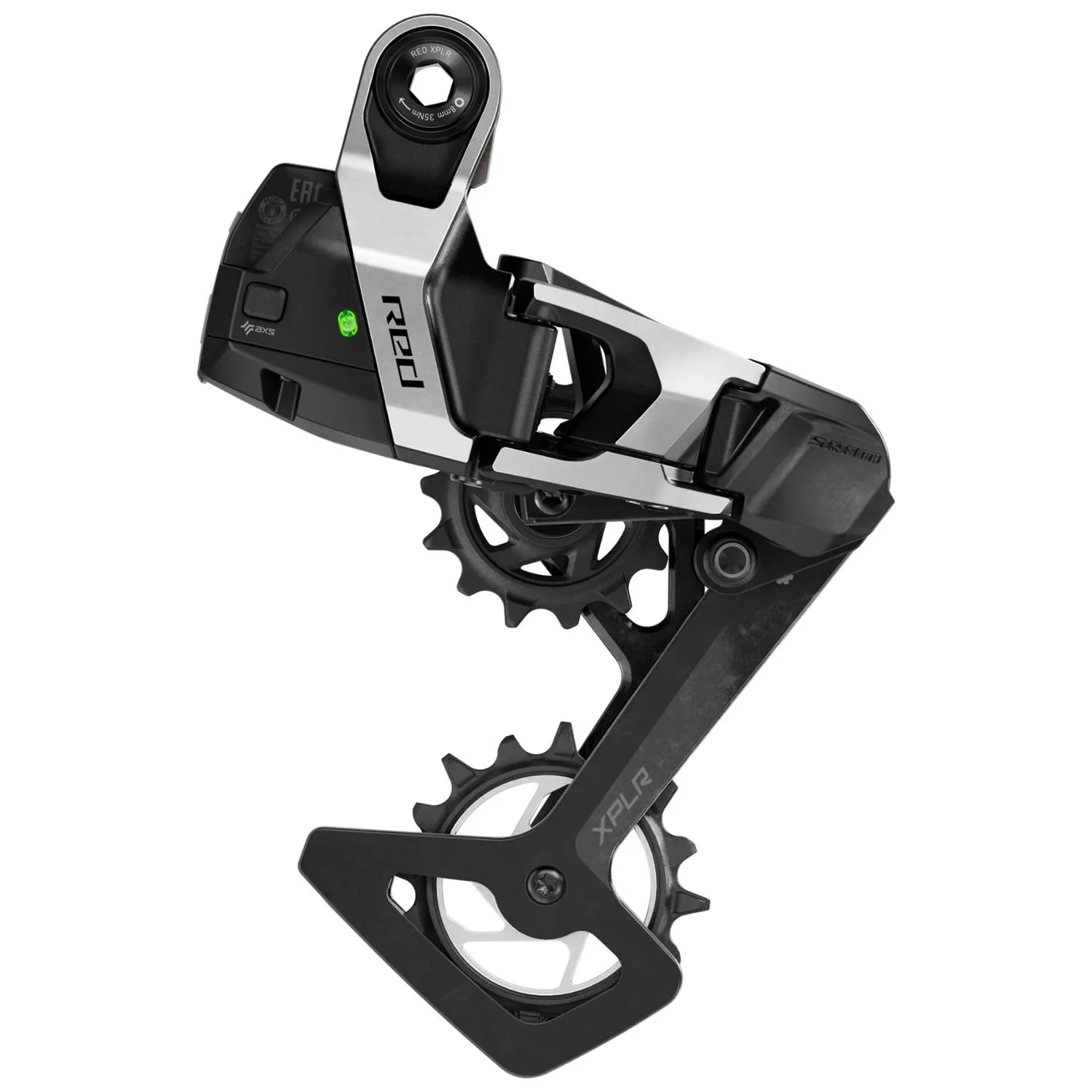 

Красный задний переключатель RED XPLR AXS на 13 скоростей SRAM, None