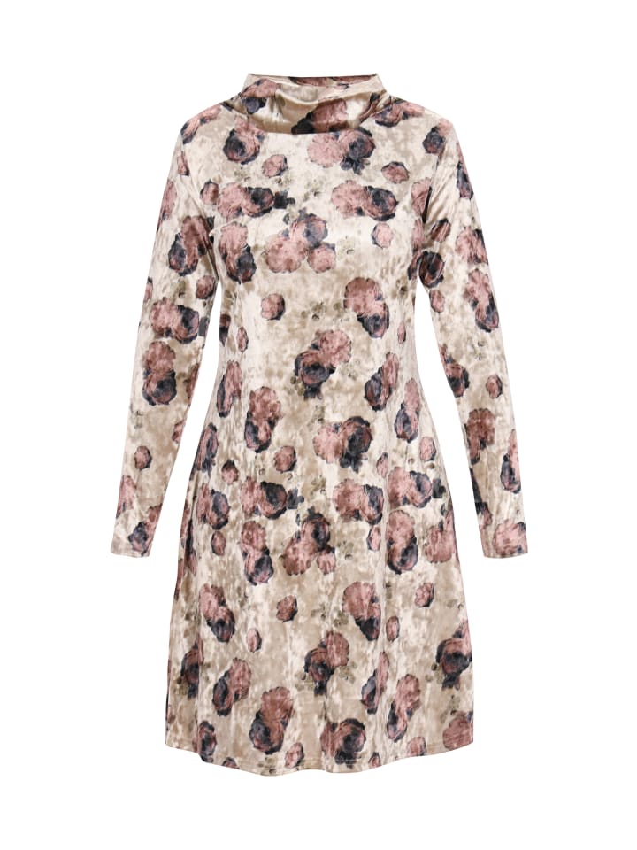 

Usha Женское платье бежевого многоцветного цвета