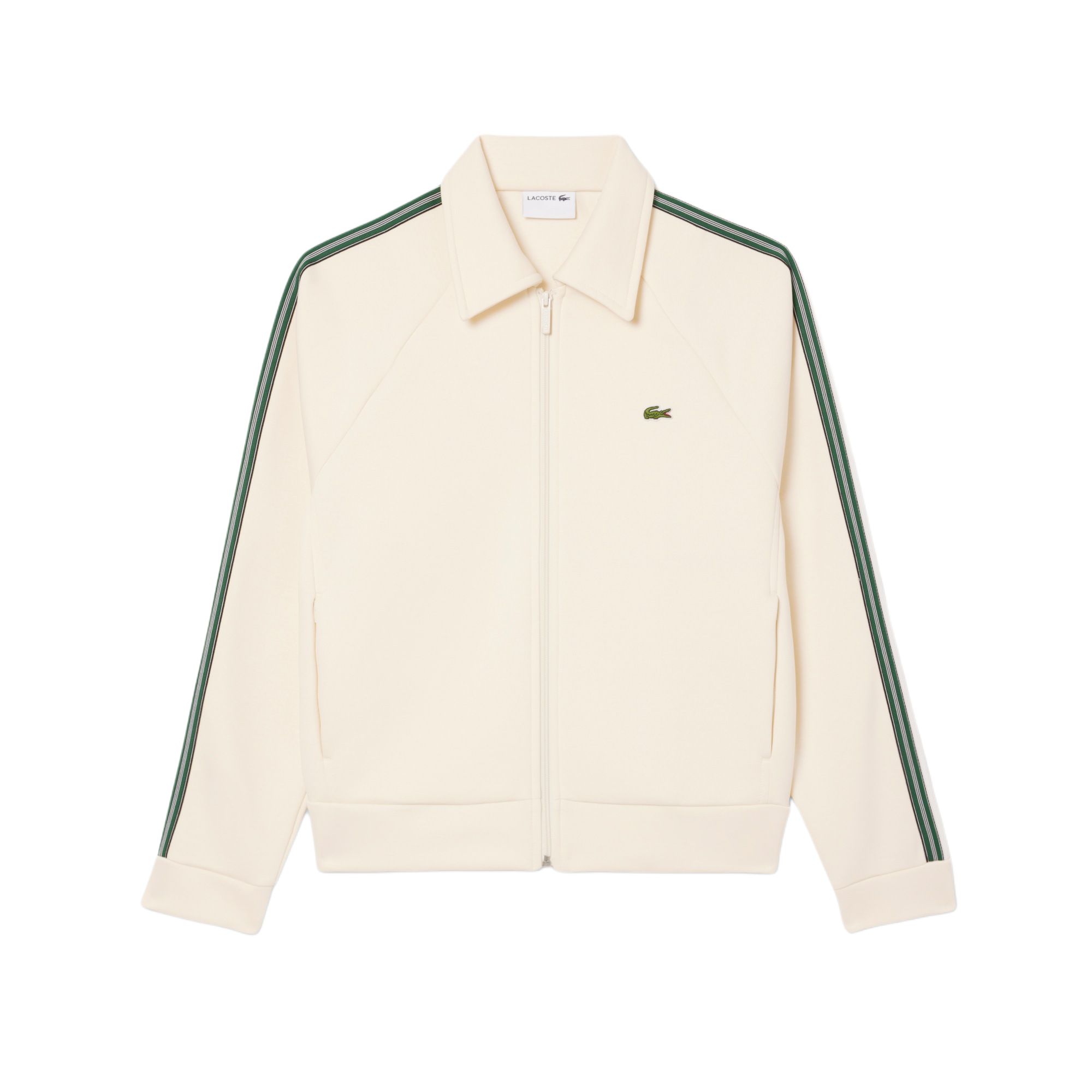 

LACOSTE Куртка с аппликацией логотипа, XFJ/Cream White