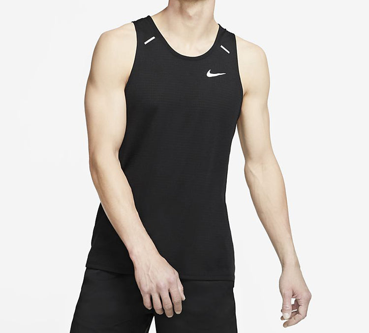 Жилет Nike Rise 365 Dri-fit Breathable Quick Dry Running Vest Black — фото 3