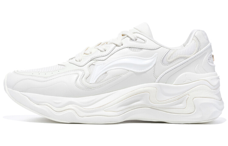 

Кроссовки LI-NING 1990 Lava Lifestyle Shoes Women's Low-top Cream White, белый