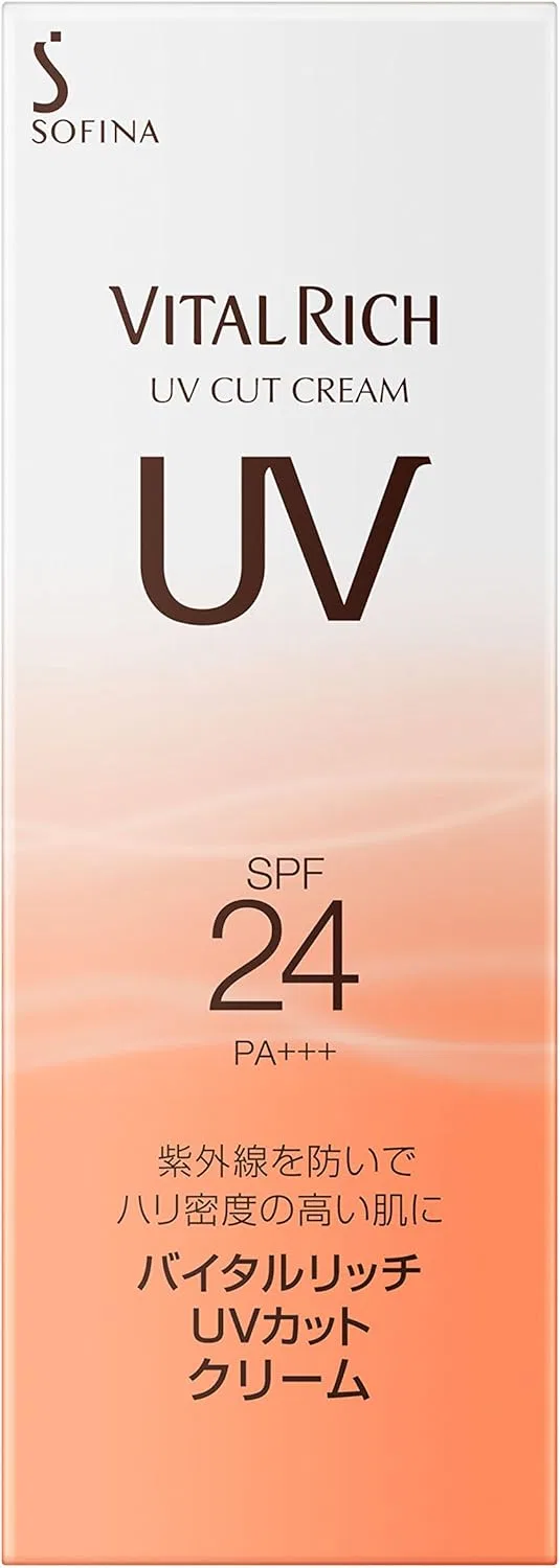Солнцезащитный крем для лица Sofina Vital Rich UV Protection SPF 24 PA+++ — фото 2