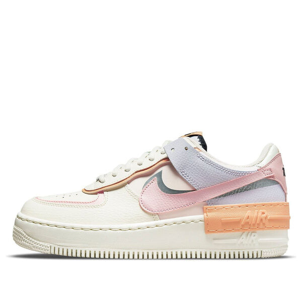 Кроссовки air force 1 shadow 'orange chalk pink glaze' Nike, мультиколор