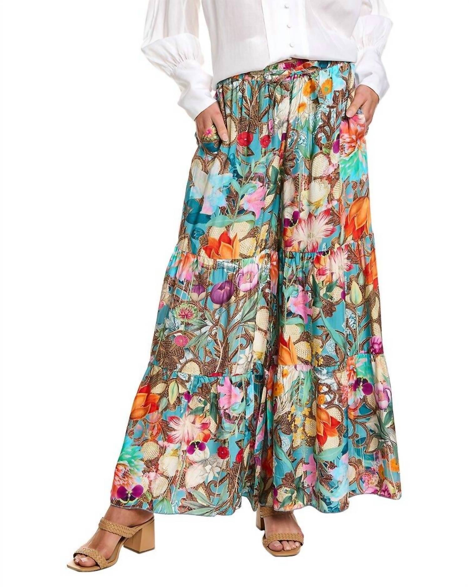 

Брюки Violetta с принтом Nurto Meadows Johnny Was