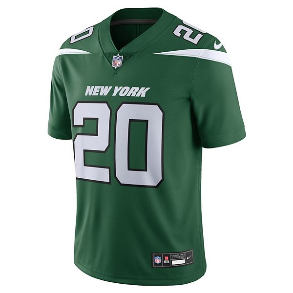 Мужская футболка New York Jets Vapor Untouchable Limited Breece Hall Gotham Green Nike — фото 3
