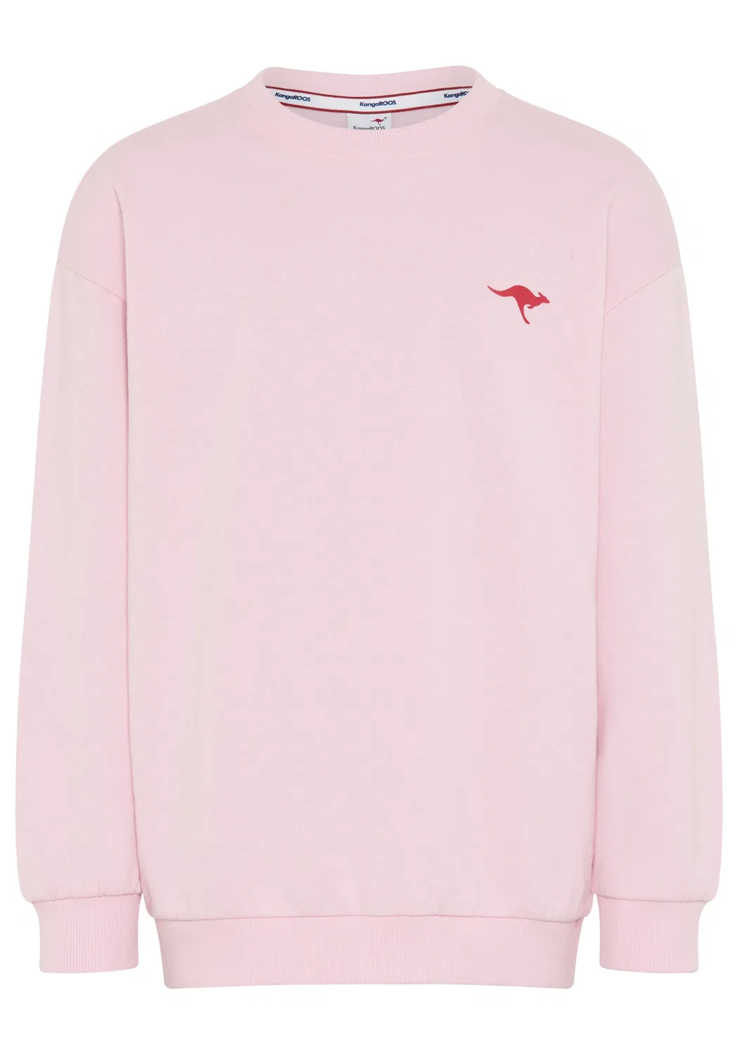 Свитшот с логотипом Kangaroos, розовый