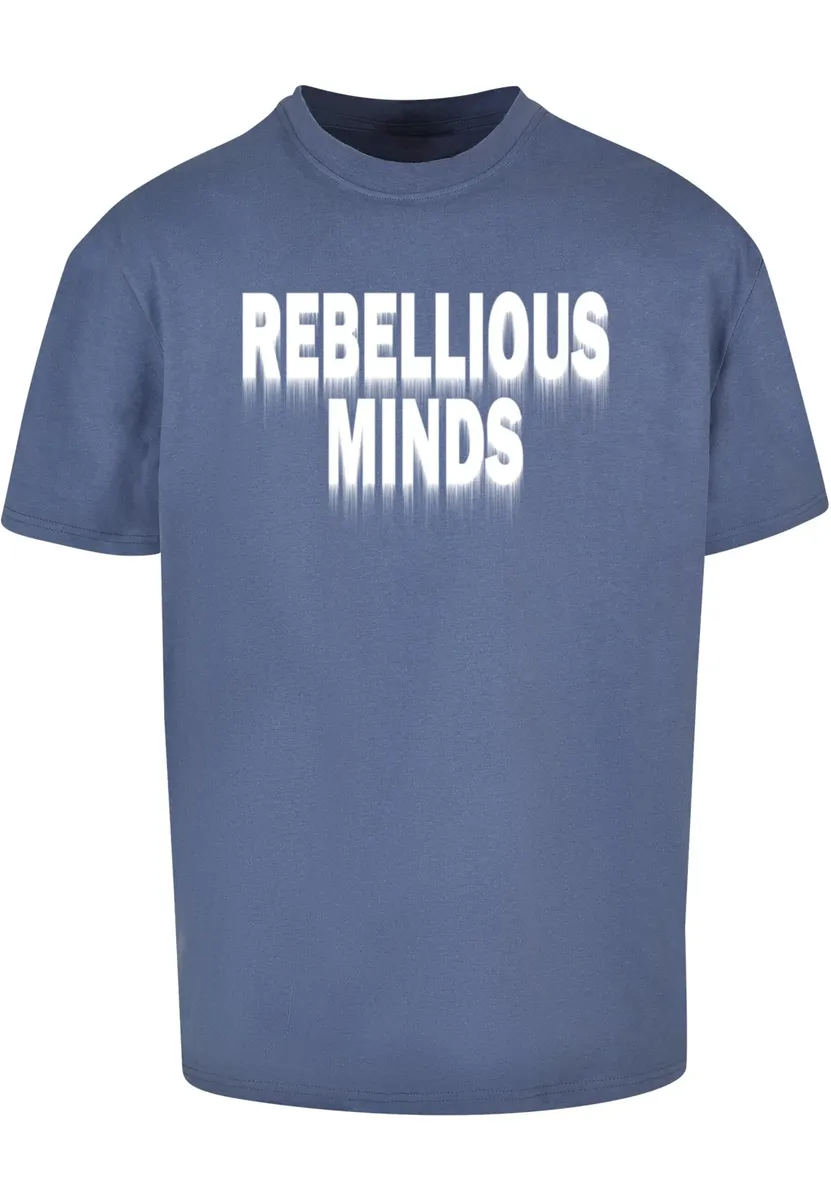 

Футболка Merchcode "Мужская футболка Rebellious Minds Heavy Oversize", синий