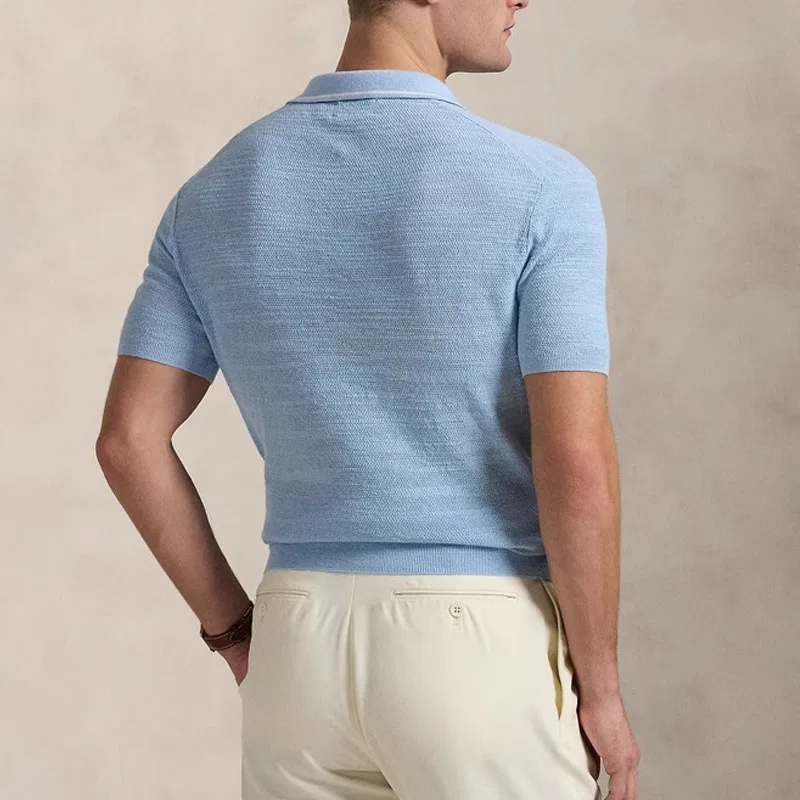 Свитер мужской Workplace Blue, SS25 Polo Ralph Lauren — фото 3