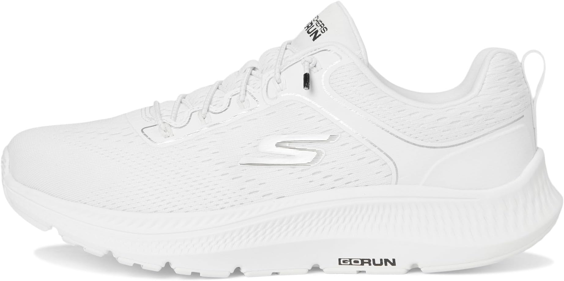 Кроссовки SKECHERS Go Run Consistent 2.0 Duval, цвет White/Black — фото 4