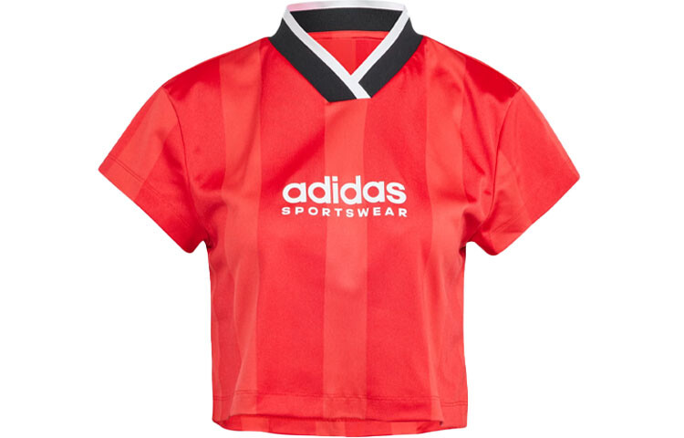 

Футболка COLORBLOCK женская красная Adidas