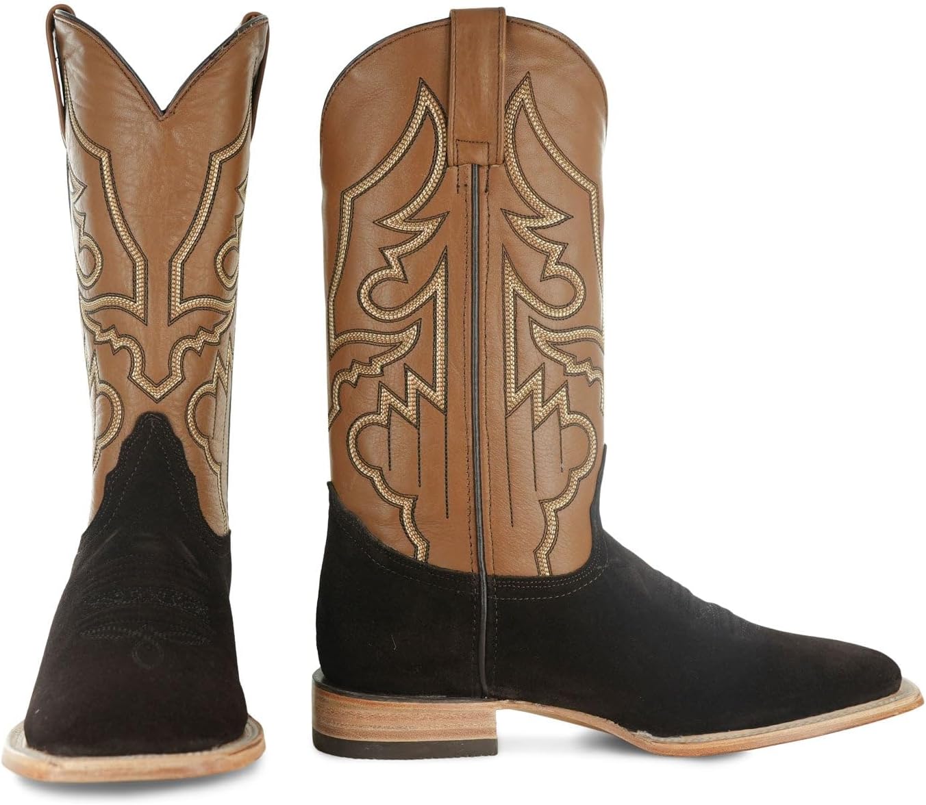 

Мужские замшевые ковбойские сапоги Soto с квадратным носком H50050 Soto Boots, коричневый