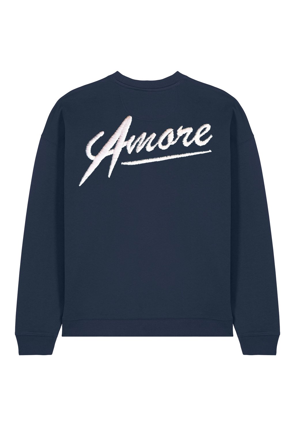 

Толстовка AMORE BACK EMBROIDERY UNISEX Mira Paris, темно-синий