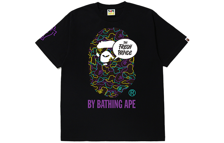 

Футболка Ape Head Series для мужчин A Bathing Ape, черный