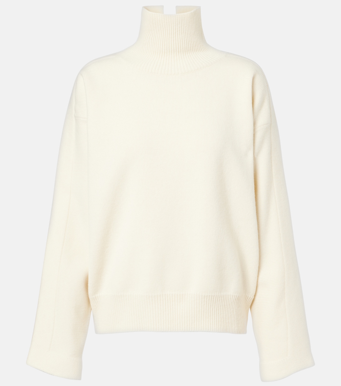 

Водолазка из смеси шерсти и хлопка Jil Sander, Stone