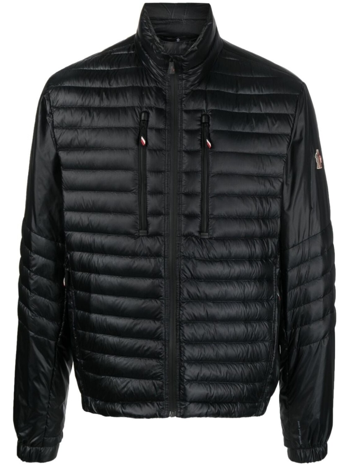 

Moncler Grenoble стеганая куртка на молнии, черный