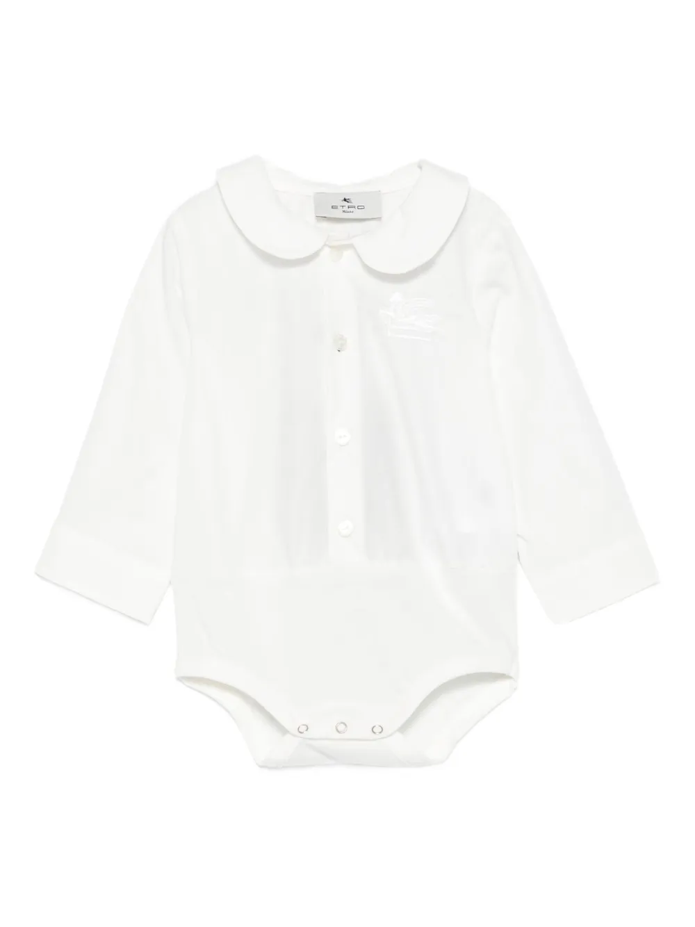 

Боди с воротником Питер Пэн ETRO KIDS, белый