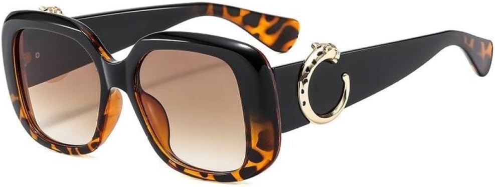 

Модные круглые солнцезащитные очки для женщин, золотая оправа с градиентными линзами, винтажный стиль, повседневные солнцезащитные очки с защитой от УФ-излучения UV400 MTZJH, C5