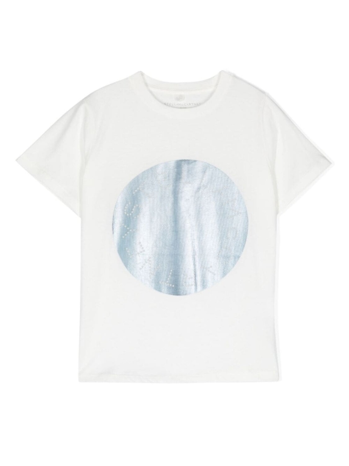

Stella McCartney Kids футболка Circular Logo Disc, белый