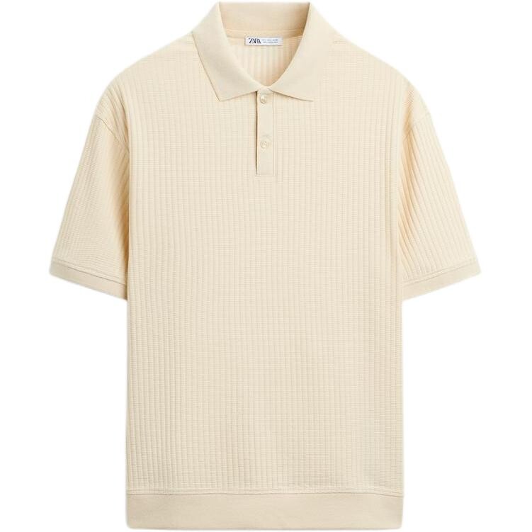 

Рубашка поло мужская белая Zara, белый