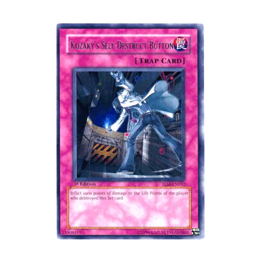 

CCG Кнопка самоуничтожения Козаки (редкая), Yu-Gi-Oh - Lost Millennium - Singles