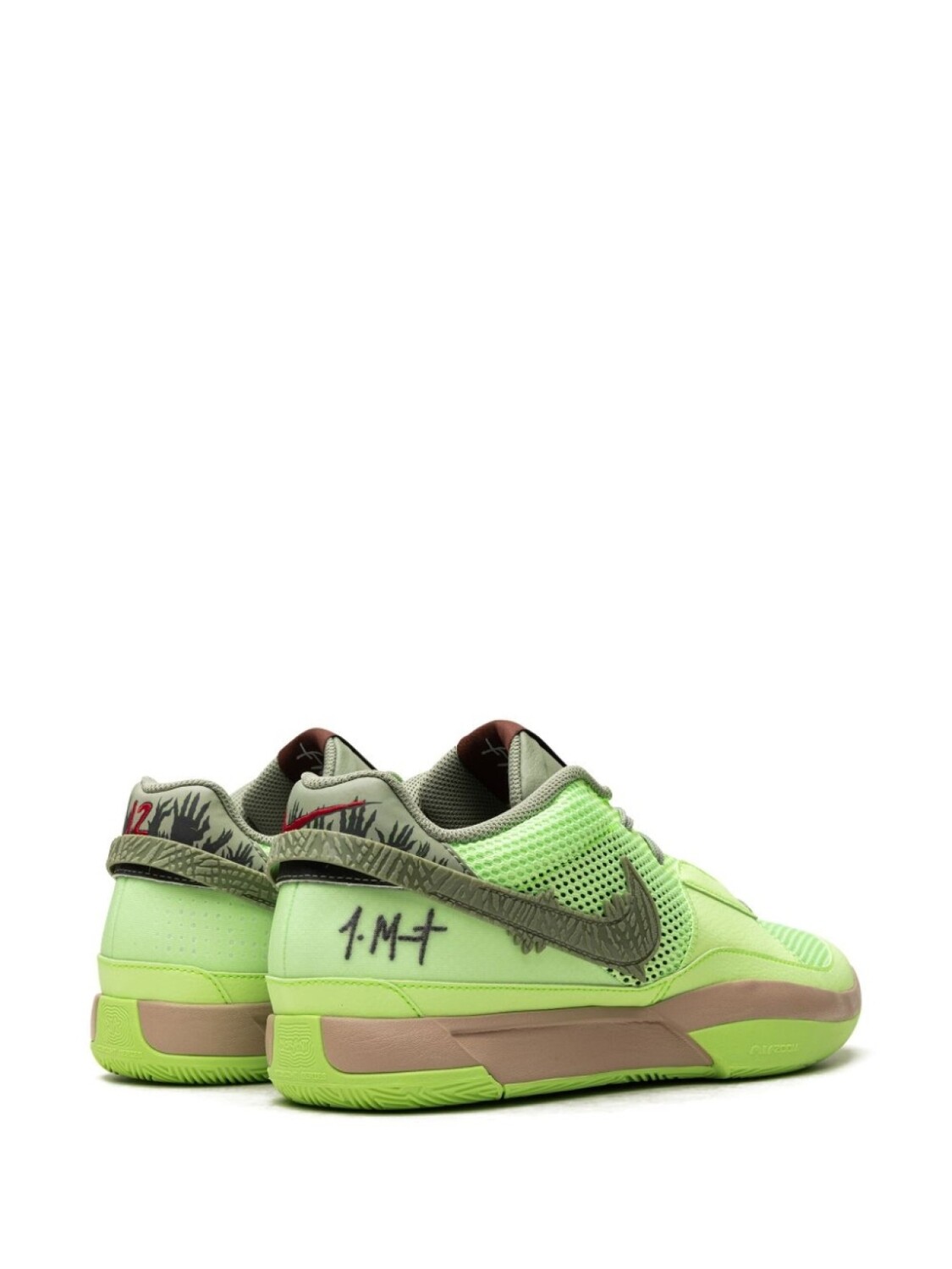Кроссовки Ja 1 Halloween Nike, зеленый — фото 3