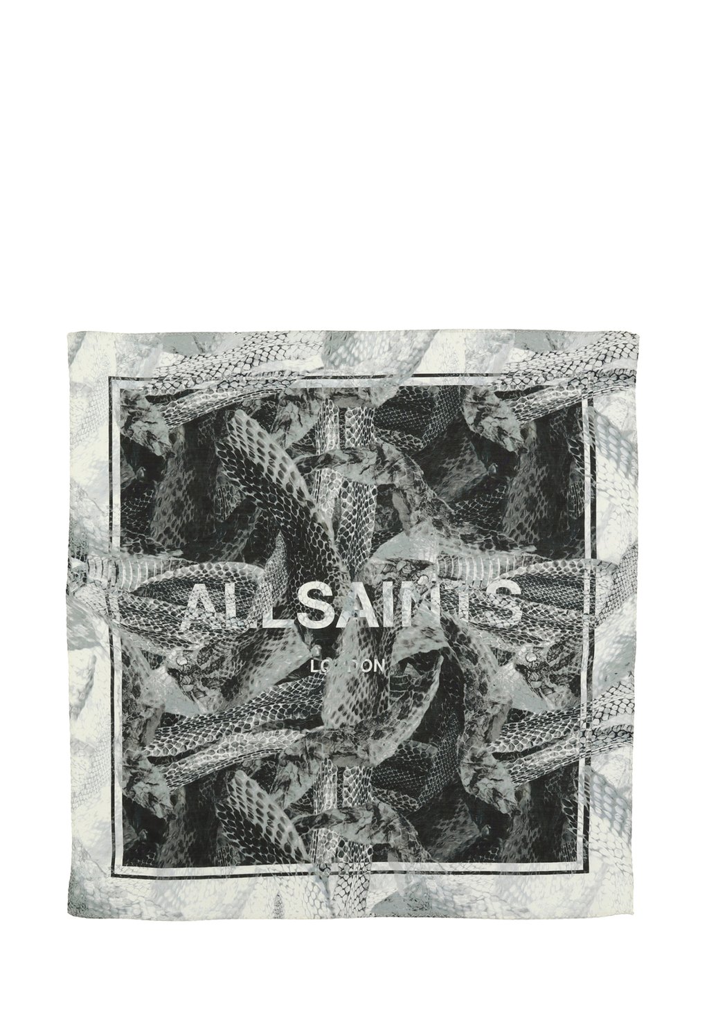 

Шарф EVOLVE BANDANA AllSaints, черный