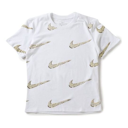 

Футболка sportswear hook print short sleeve male white Nike, белый