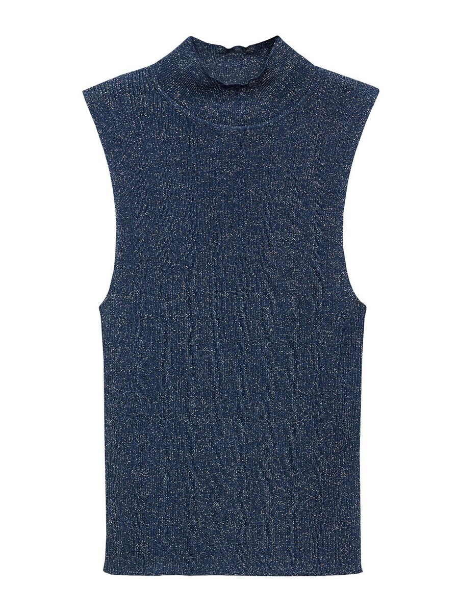 

Майка MANGO Top TYRA, цвет blue/navy/light blue