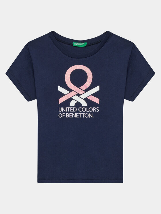 

Футболка стандартного кроя United Colors Of Benetton, синий