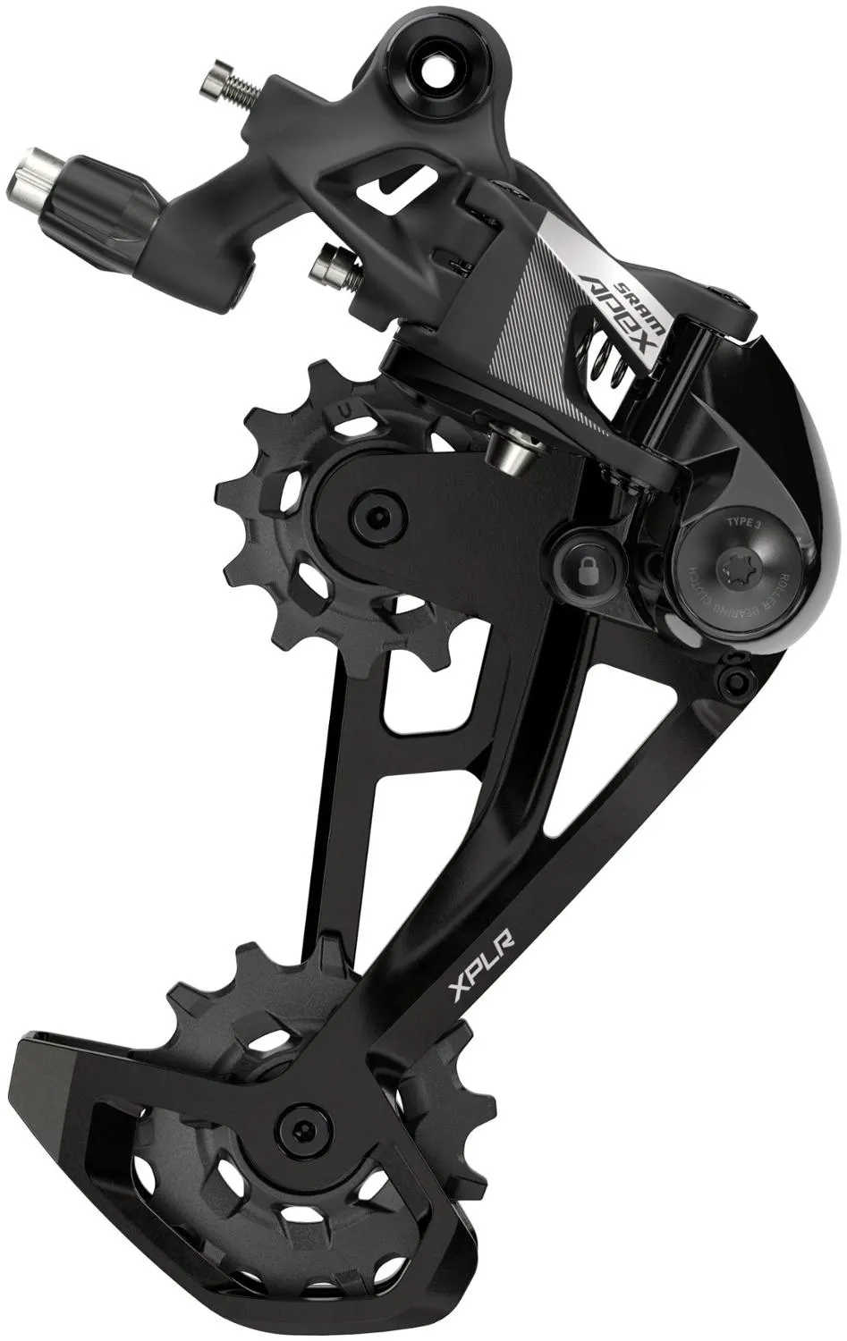 

Apex XPLR 12-скоростной задний переключатель SRAM, Black